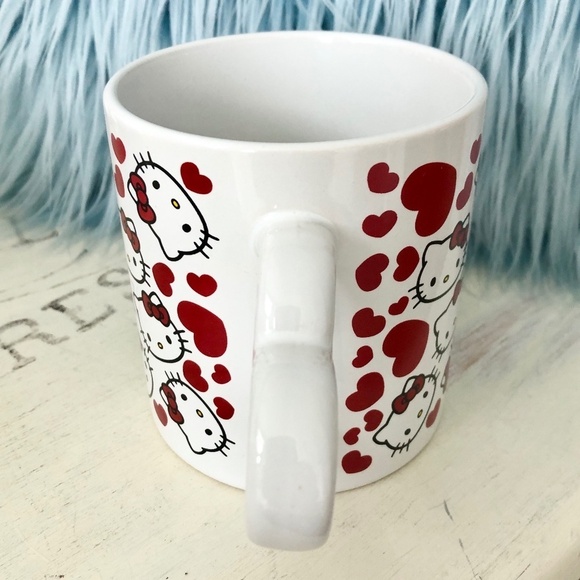 Hello Kitty, Ceramic, Coffee, Mug, Valentines Day, Hearts, Large, 16oz, Mug, NWT - Picture 5 of 10